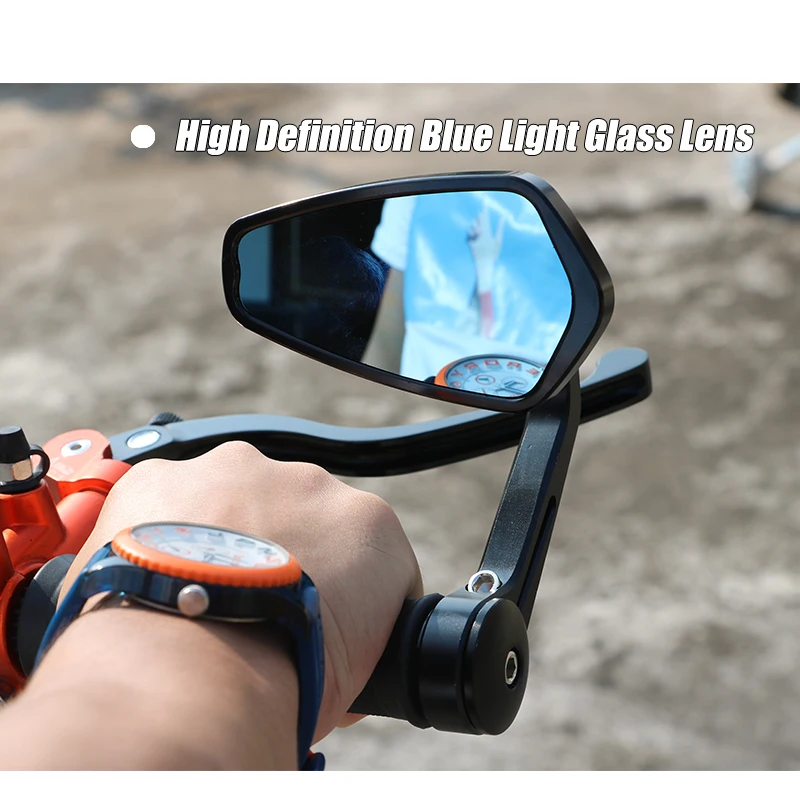 Vespa Piaggio 핸들 바 미러 백미러 CNC Primavera 4T-3V NOABS E2 E4 50 125 150 2T 4T 2013-2018 125 250 300 GTS