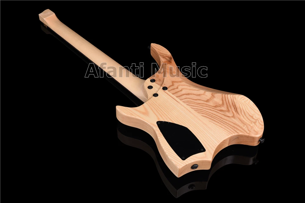 Afanti музыкальная фабрика Безголовый стиль Ash Body Электрогитара(AWT-725
