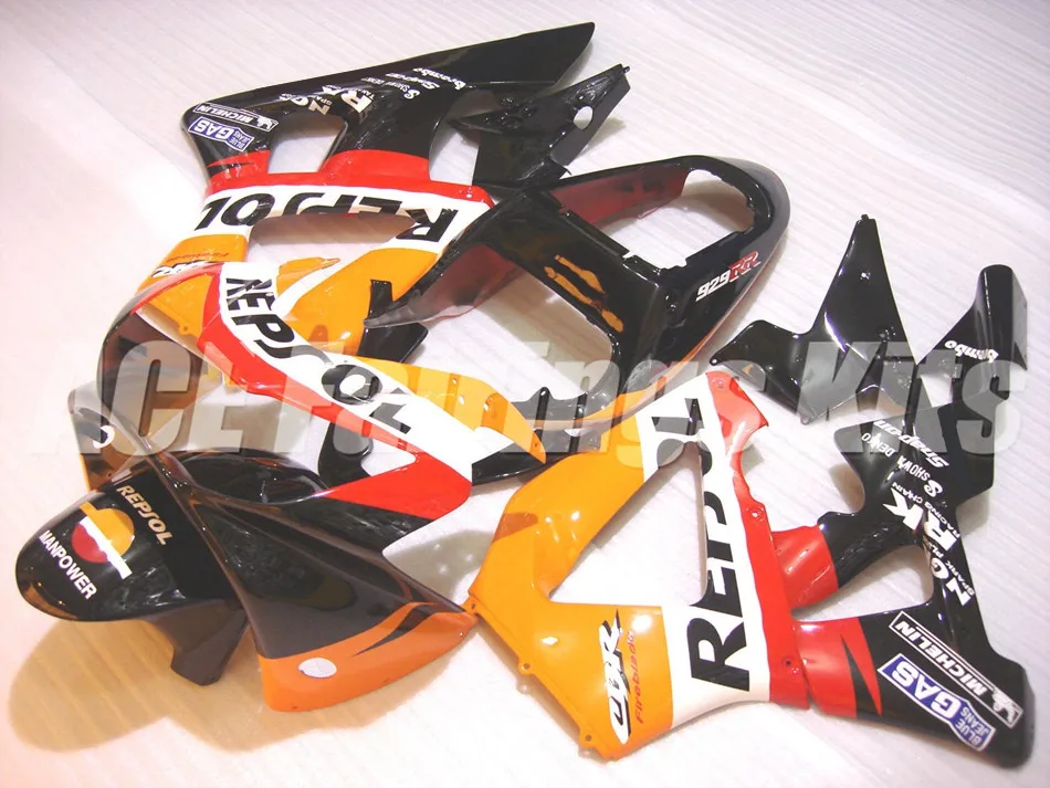 

New Complete Motorcycle Fairing Kit For Honda CBR929RR CBR900RR 929 2000 2001 00 01 929RR Fairings ABS Plastic hot sell Repsol