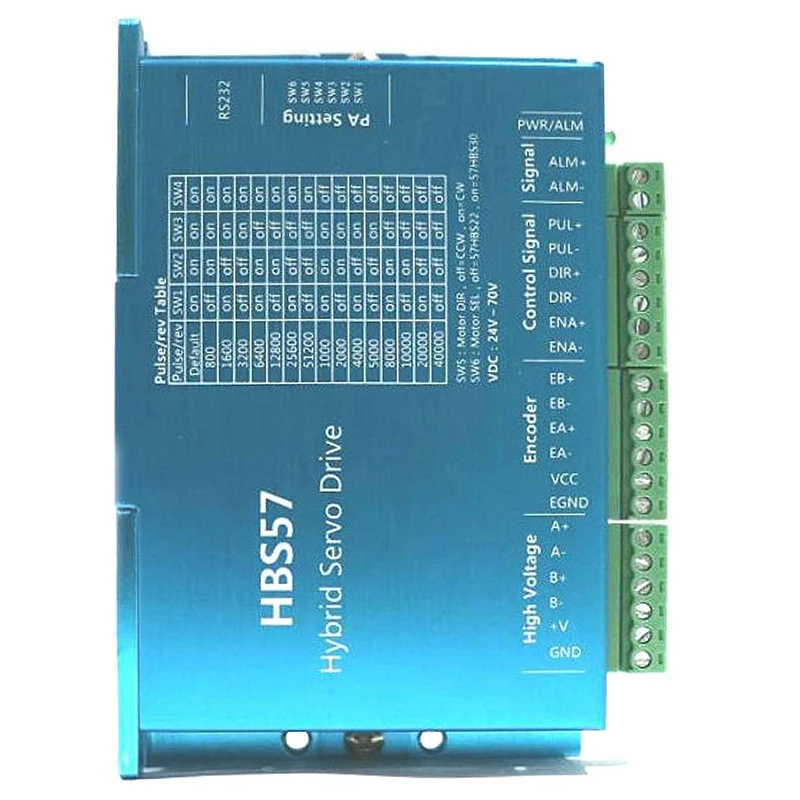 HBS57 шаговый двигатель набор 2.2N Серводвигатель постоянного крутящего момента