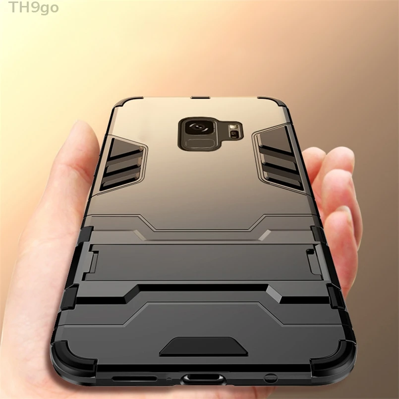 Shockproof Kickstand Case For Samsung A8 A6 Plus J6 J4 2018 Hybrid Armor Galaxy J2 Pro J7 DUO Max DYee |