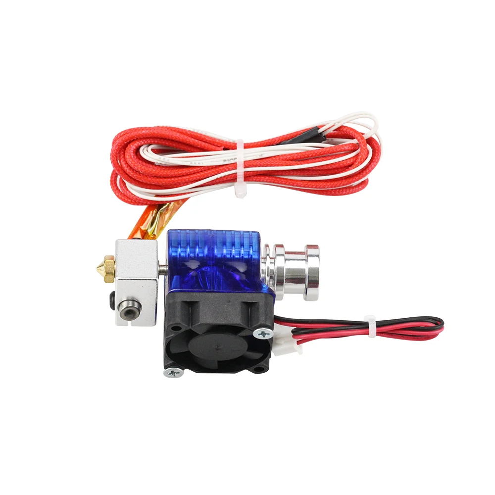 Фото экструдер для 3д принтера J-головки Hotend с Одиночный вентилятор охлаждения для 1,75 мм/3,0 мм 3d v6 Боуден нити Уэйд 0,2 мм/0,3 мм/0,4 мм сопла №5