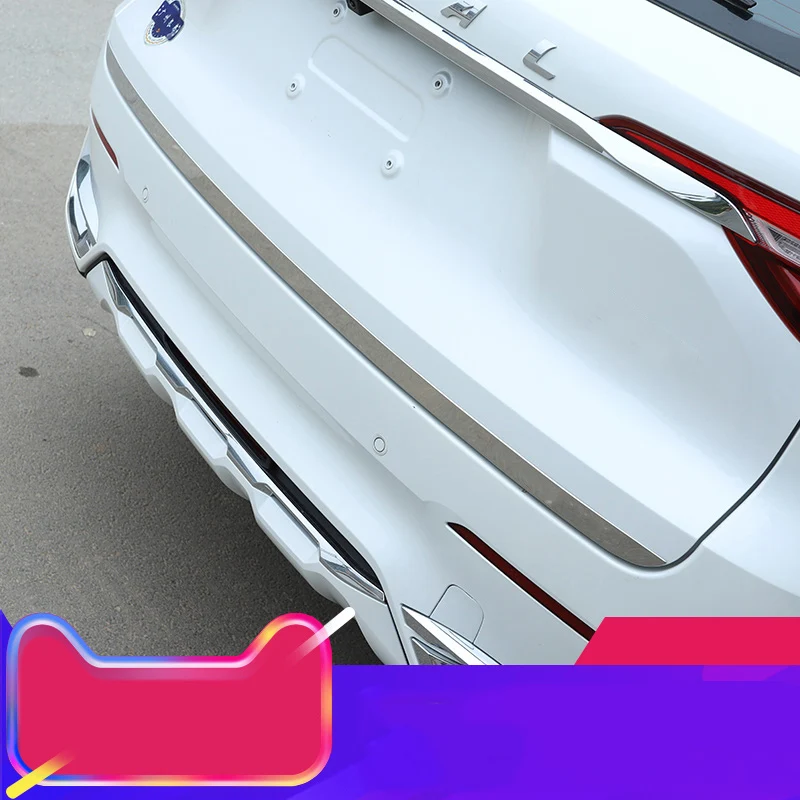 Lsrtw2017 для haval F7 F7X украшение багажника автомобиля аксессуары для обивки молдинги для интерьера хром