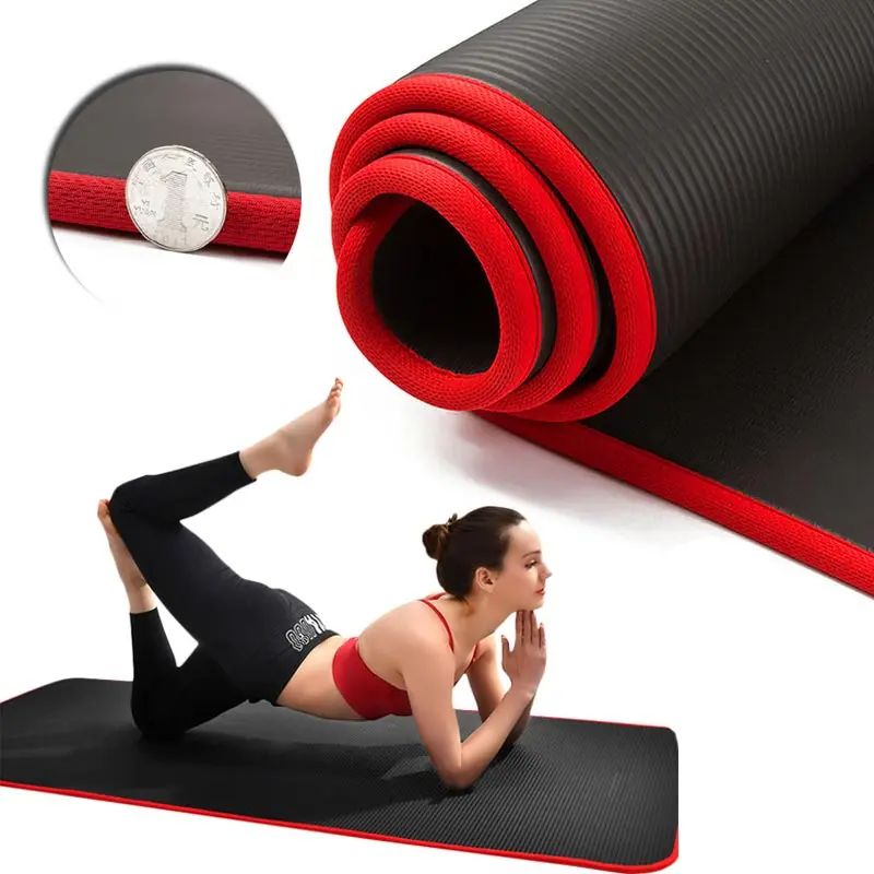 Yoga-Mats Gym Fitness Extra-Thick Non-Slip Pilates NRB Sports 10MM for Men Women Tasteless