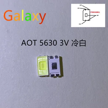 

500PCS For AOT LED LCD Backlight TV Application Middle Power LED Backlight 0.5W 3V 5630 Cool white LCD TV Backlight PT56WA1
