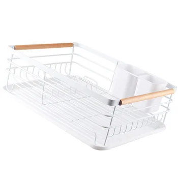 

1Pc Practical Kitchen Storage Iron Rack Kitchen Dish Rack Cutlery Display Stand