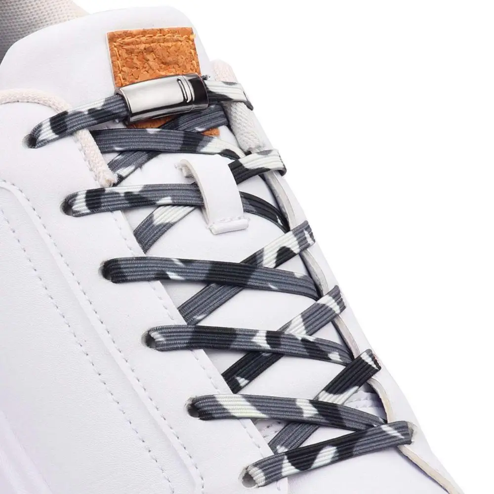 

Colorful Magnetic Shoelaces Elastic No Tie Shoe laces Kids Adult Unisex Safety Quick Lazy laces Sneakers Locking Flat Shoe lace