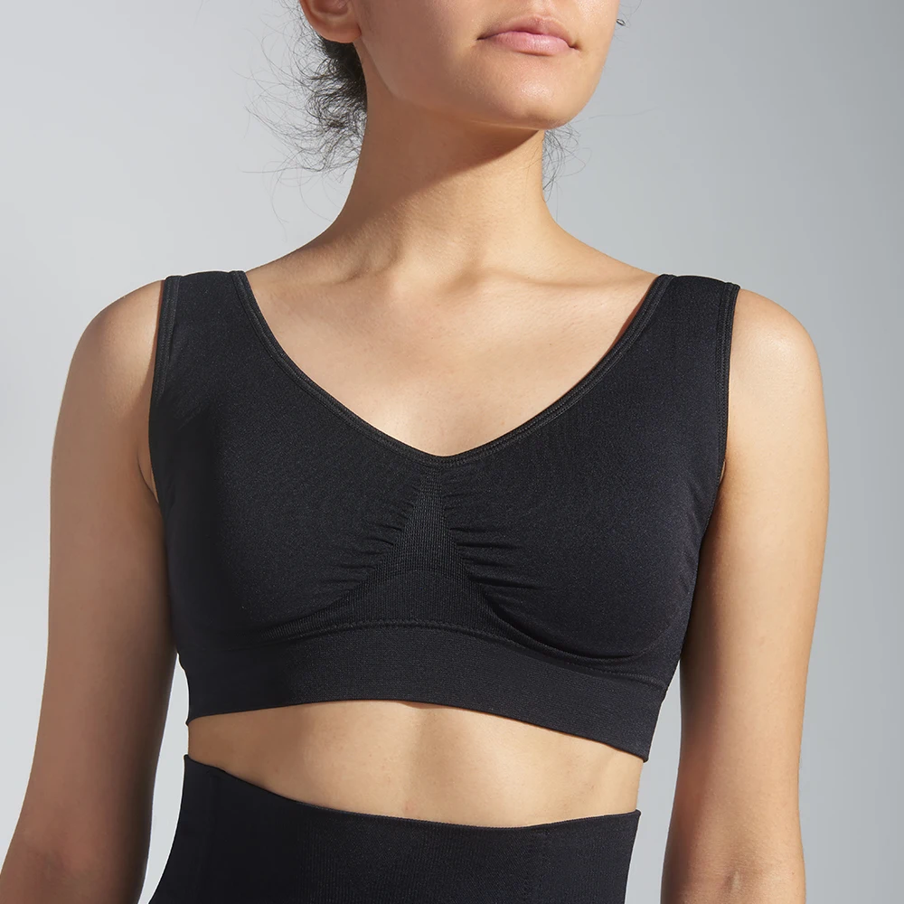 

CI-0006 Casual Bra Removable Pad Seamless Genie Bra Body Shaper Push Up Bras Set