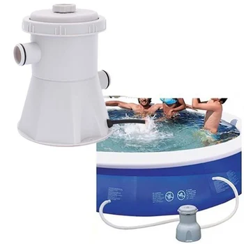 

220V Electric Swimming Pool Filter Pump for Above Ground Pools Cleaning Tool can CSV