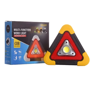 

Solar Powered Emergency LED Strobe Warning Light Wireless Flashing Barricade Safety Sign Road Flash Traffic Work Lights