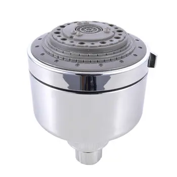 

1/2" Adjustable Shower Head Top Sprinkler Pressure Boost Water Saving Rotating Water Flow Bathroom Accessories Home Hotel Shower