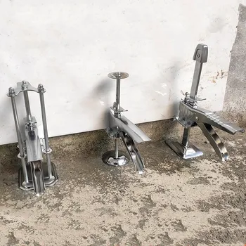 

Precision Tile height Regulator Stainless Steel Adjustable Locator Manual Wall Leveling Lifting Positioner Construction Tool