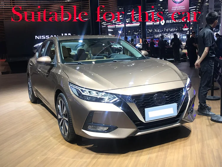 Автомобильные аксессуары для Nissan Sylphy B18 Sentra 2019 2020 зеркальная крышка спойлера