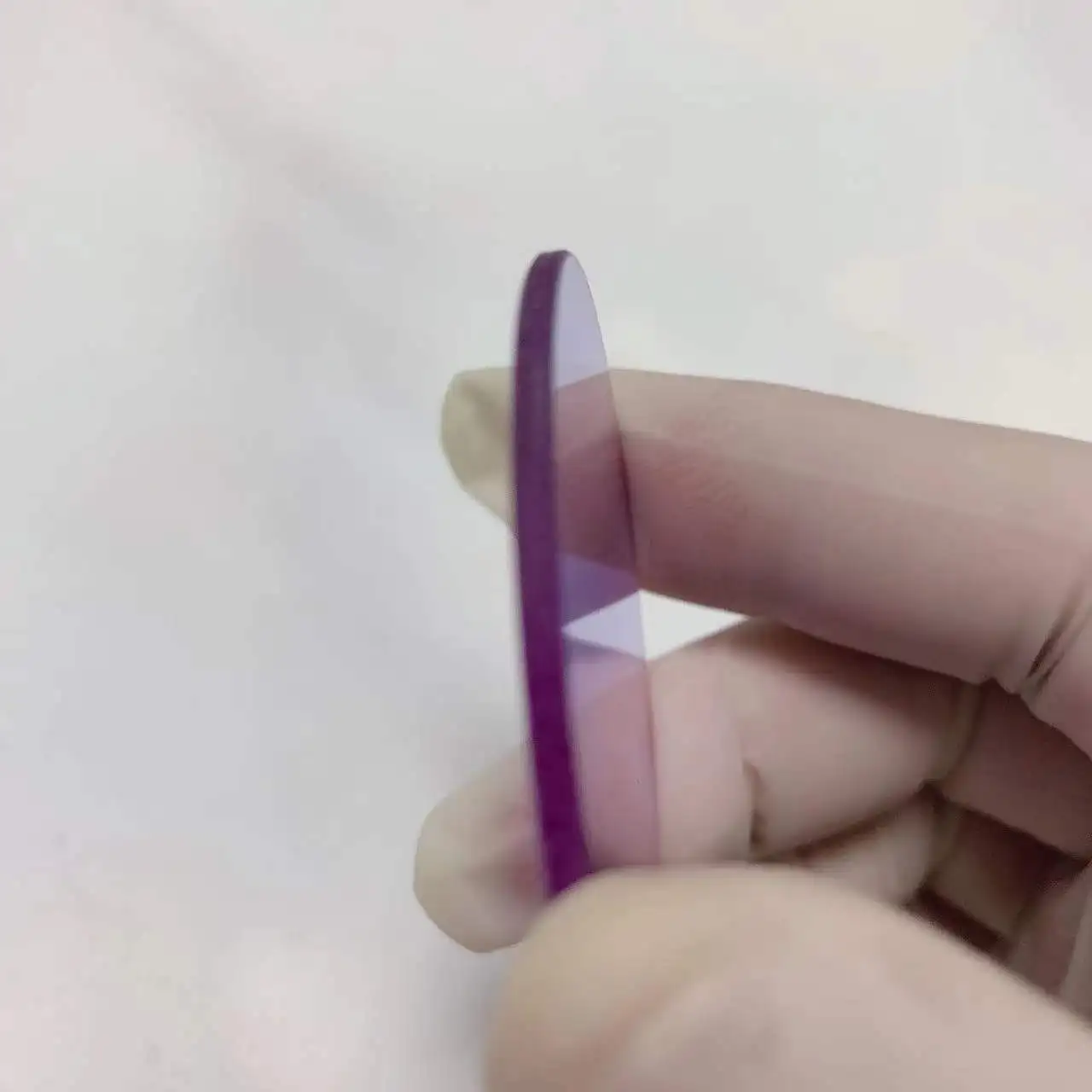 사진 타입용 원형 보라색 빛 필터, 디딤 유리, PNB586