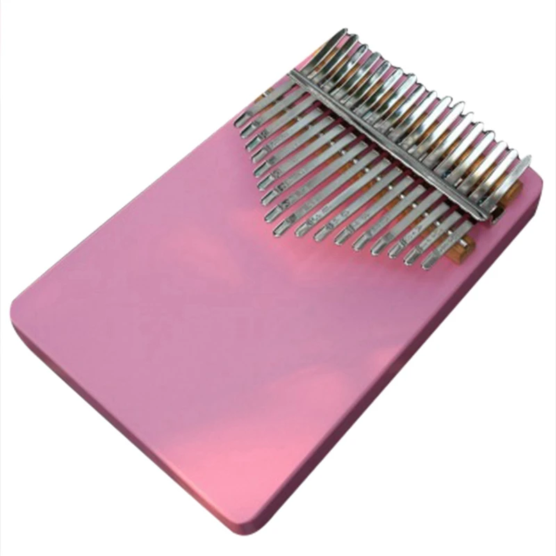 

17 Keys Pocket Finger Piano Portable Thumb Piano Musical Instrument Carlin Baqin Single Board Solid Wooden Thumb Piano