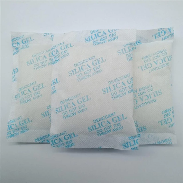 Sachets de Gel de Silice, Desséchants, Absorbeurs d'Humidité, Lot de 100 -  AliExpress