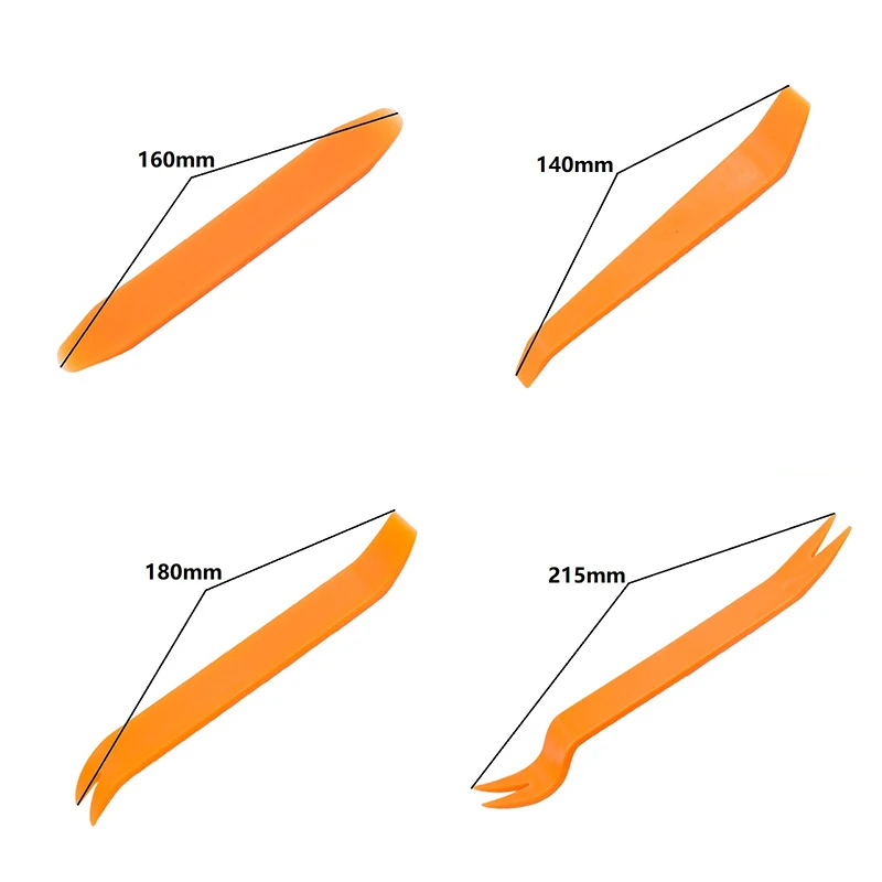 PROSTORMER 4 шт. Портативный Авто Радио панель дверной зажим панель отделка тире Аудио Удаление рычаг для установки комплект инструмента для ремонта ручные инструменты