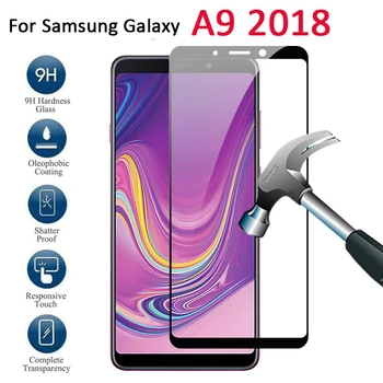 

500Pcs Full Glue Cover Tempered Glass For Samusng A9 Star Lite A9 Pro 2019 A920 A8 A8S A6S A9S Screen Protector Protective Film