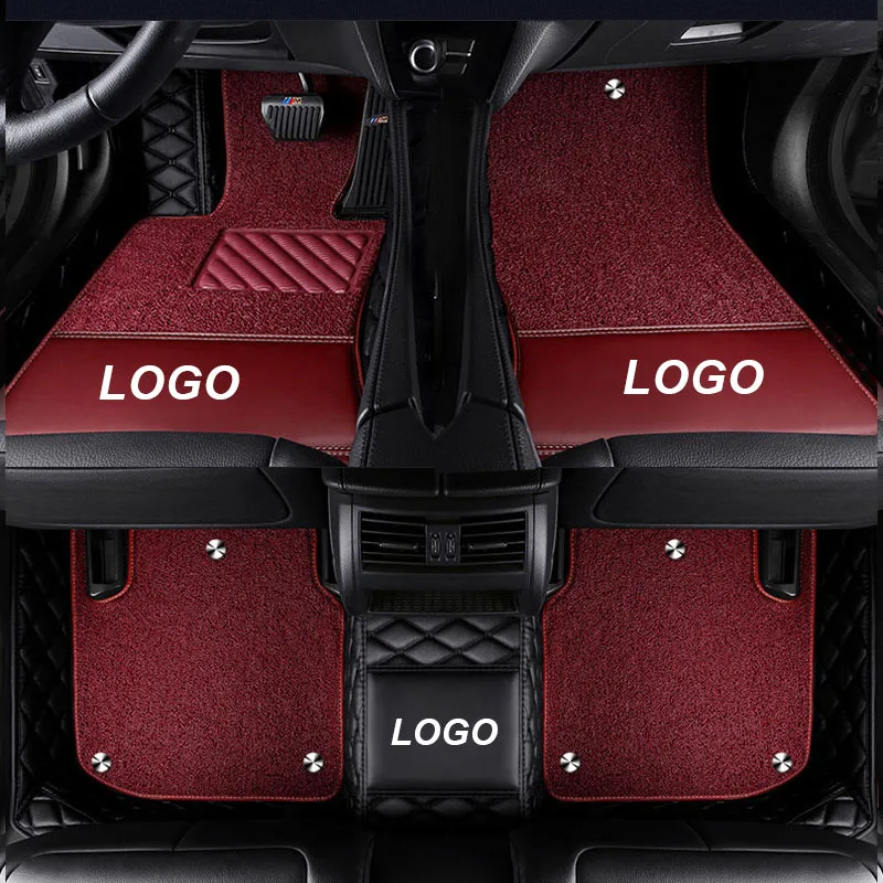 Special Price Auto Vloermat voor Audi tt mk1 mk2 a6 c6 c7 avant a5 coupe S5 S6 S7 S8 SQ5 Auto accessoires Lederen Floor Mat Tapijt