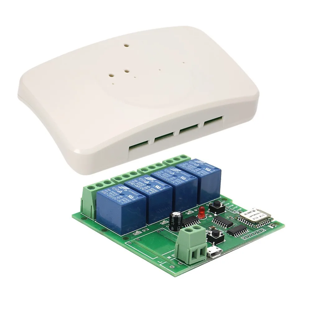 Sonoff 4CH DC5V умный пульт дистанционного управления беспроводной Wifi переключатель универсальный модуль