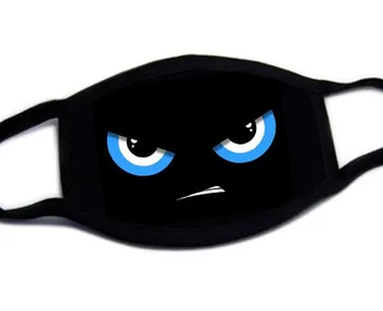 

Cotton Unisex Mask On Mouth Black Mouth Face Mask Print Anti Dust Pollution Mask Protection Face Reusable Mouth Cover