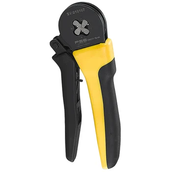 

VSC11 16-4A 0.08-16mm^2 26-5AWG Adjustable Precise Crimp Pliers Tube Bootlace Terminal Crimping Hand Tool HSC11 16-4A