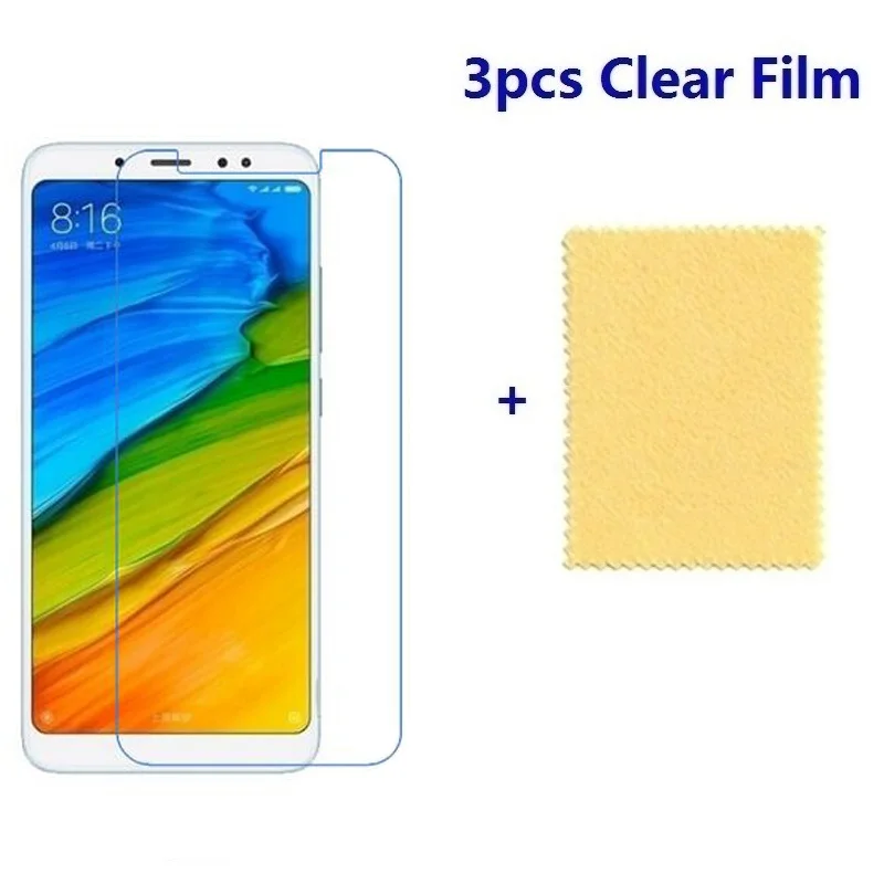 3 шт. пластиковая мягкая защитная пленка для Xiaomi Redmi 6 7 8 Pro, защитная пленка из фольги для ЖК-экрана на Note 7 s, пластиковая пленка(не стекло