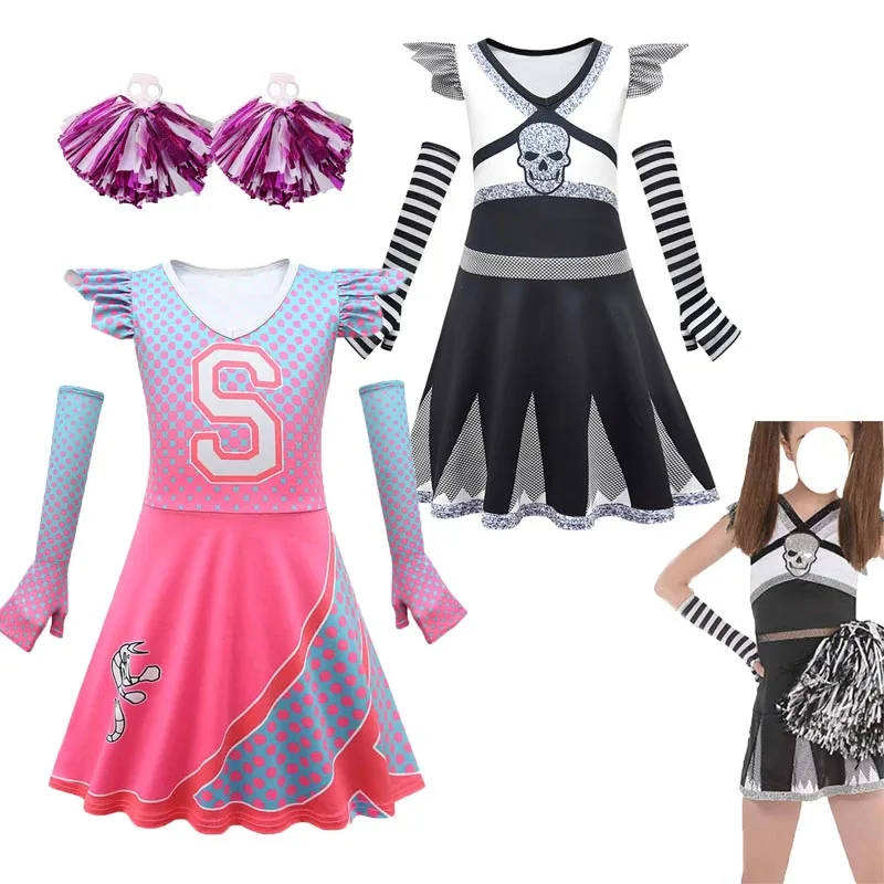 Дети зомби 2 для костюмированной вечеринки Костюм на карнавал или Хэллоуин