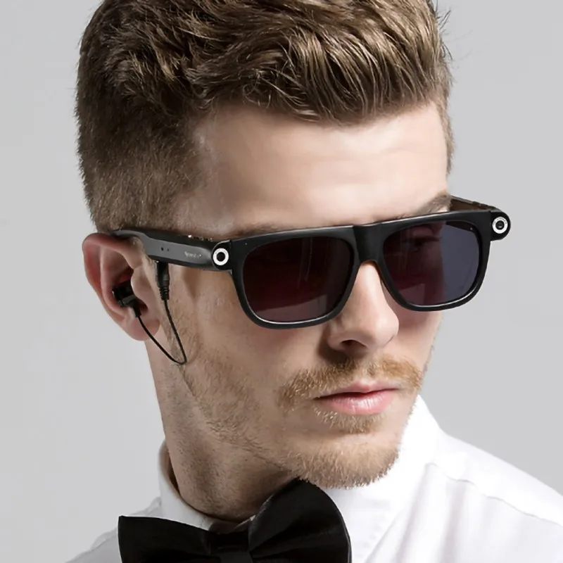 Высокое качество Bluetooth Смарт-очки громкой связи 1080P камера видео gps навигация напоминание солнцезащитные очки