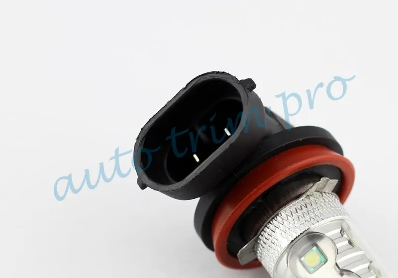 2Pcs H11 H8 LED 50W Foglight Bulbs Car Running Lights Auto Driving Lamp 12V Projector Trim White Co - 4000226146349