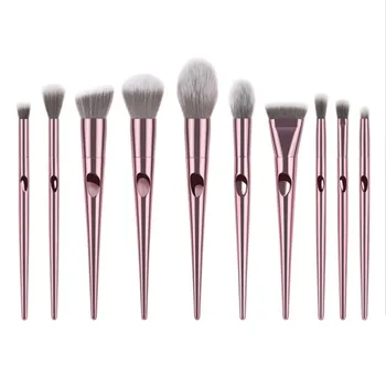 

10PCS Brushes Thumb Foundation Liquids Eyebrows Pencil Brush Concealer Makeup Brush Three-dimensional facial Brushes d3