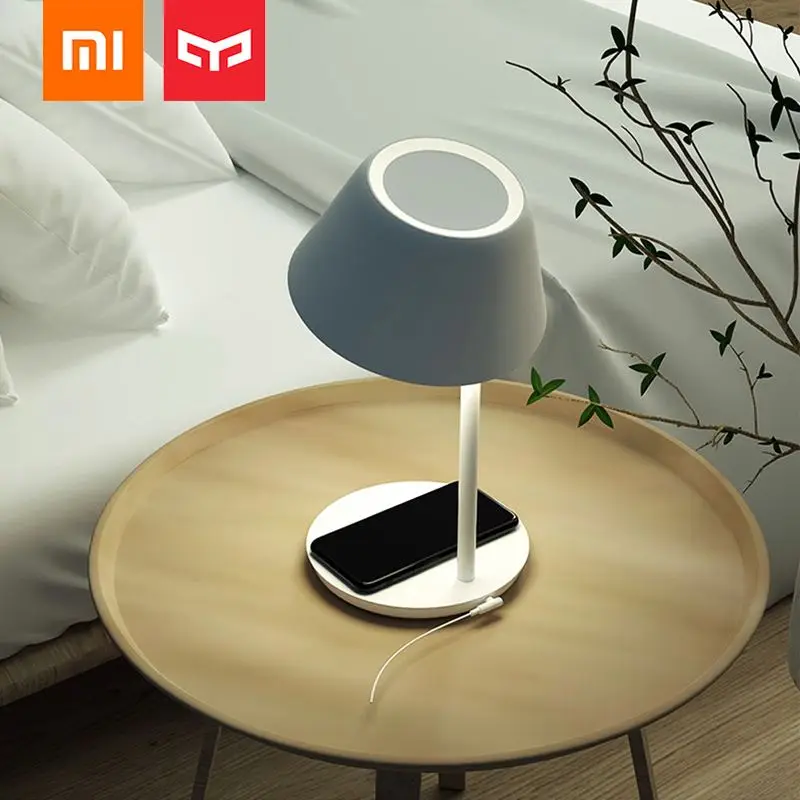 

Yeelight YLCT02YL LED Table Light 6W Desk Lamp Smart WIFI Touch Dimmable/YLCT03YL 18W APP/intelligent Wireless Fast Charging