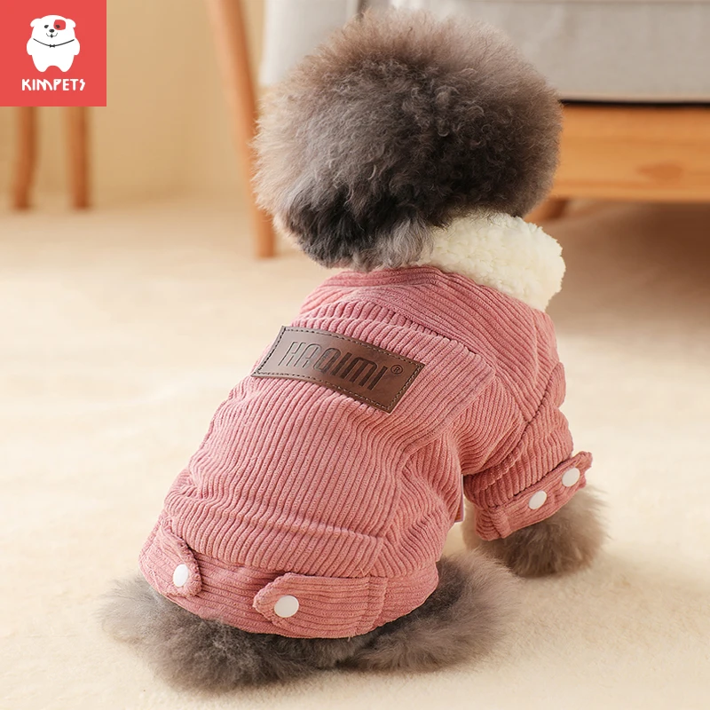 Одежда для собак Kimpets осень-зима маленькая собака щенок кошка Толстая теплая