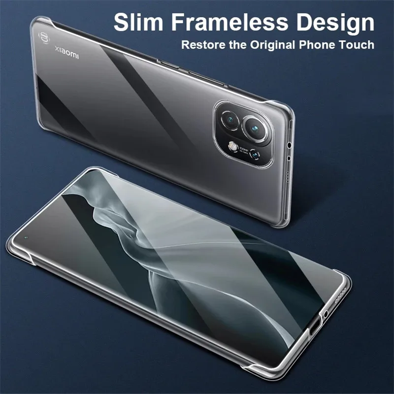TransparentHardCaseforXiaomiPOCOF3X3GTM3M4ProMi1211Lite