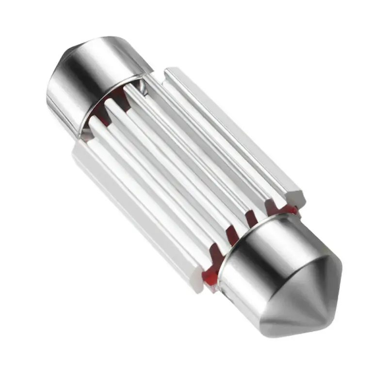 2 шт. Автомобильный светодиодный 1860 SMD Белый Купол Карта светильник лампы 6000K 500LM 2,5 W Прочный