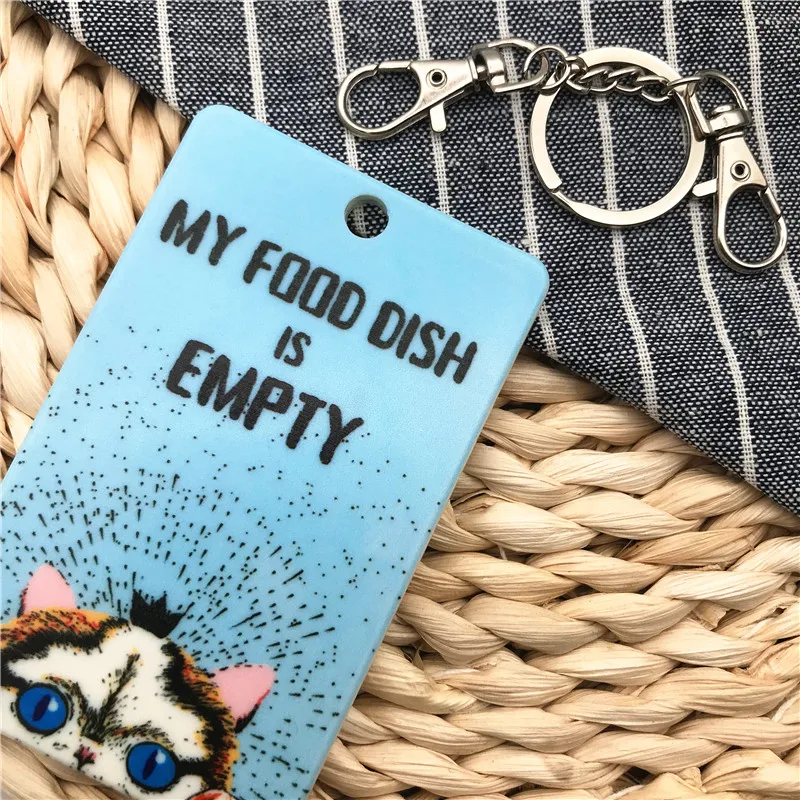 Студенческий студенческий значок держатель для карт с брелком милый мультяшный