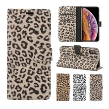 Для samsung Galaxy S10E S10 Plus S9 S8 кожаный чехол-книжка с леопардовым принтом чехол-кошелек для samsung Note 10+ 10 Pro 9 8 чехол