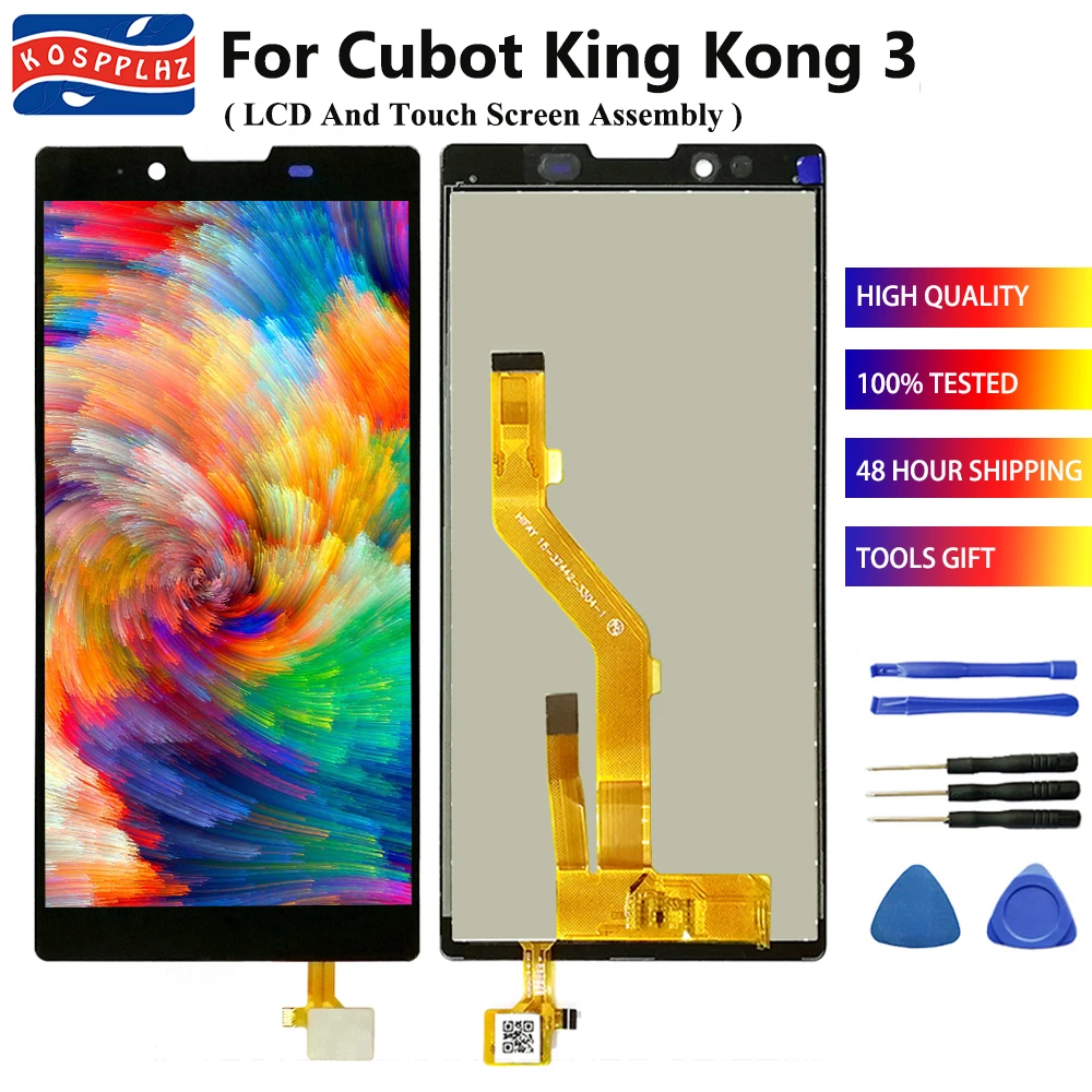 Для Cubot KingKong 3 ЖК-дисплей Дисплей и сенсорным экраном Экран сборки 5 "для Kingkong king