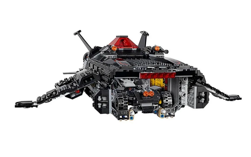  Bela 10846 DC Comic Super Hero Flying Fox Batmobile Airlift Attack Building Blocks Toys Compatible 