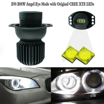 

Accessories Angel Eye Bulbs Xenon 2pcs LED For BMW E90 2006-2008 Exterior