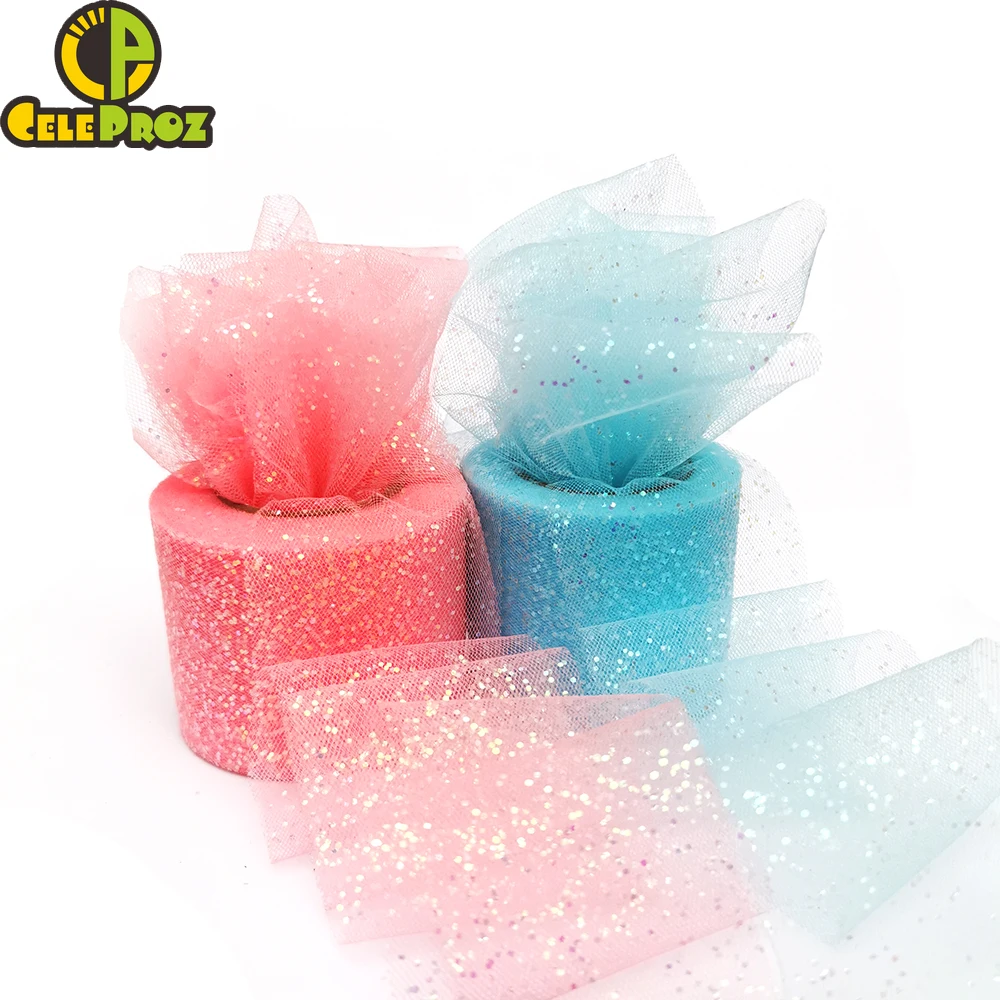 Тюль с блестками 6 см 25 ярдов|decorative decorative|decor diydecoration birthday |