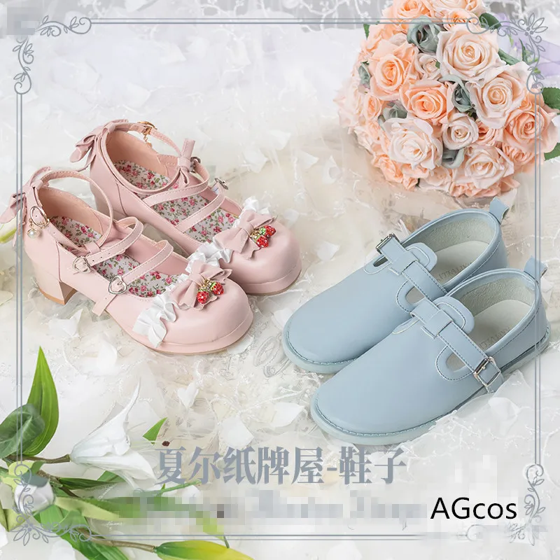 

Anime Black Butler Ciel Phantomhive Cosplay Shoes House of Cards Ciel Phantomhive Lolita Shoes