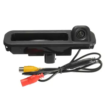 

CCD HD Auto Vehicle Trunk Handle Camera Car Rear View Camera Reverse Parking Night Vision PAL for Ford Focus Focus 3 Mk3