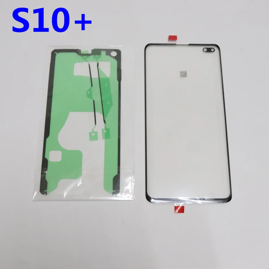 Передняя внешняя линза ЖК дисплея для Samsung Galaxy S10 Plus 5G G975 S20 + стекло сенсорного
