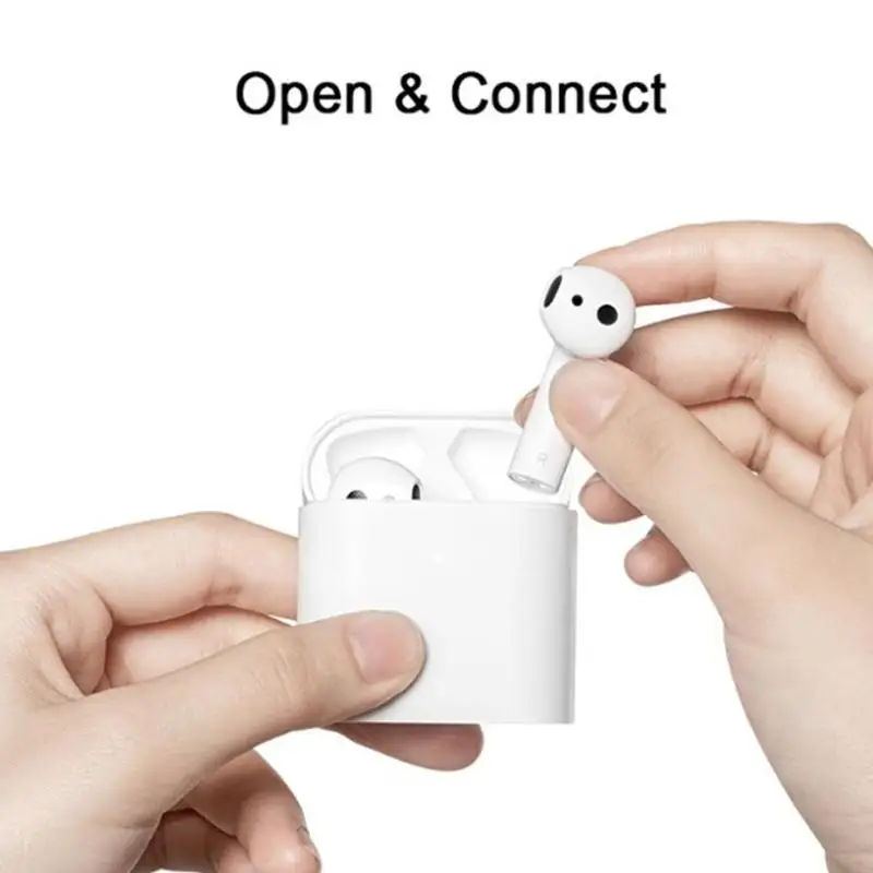 Xiaomi Air 2 беспроводные наушники Mijia TWS Bluetooth наушники гарнитура Airdots Pro 2 Наушники с двойным микрофоном ENC LHDC Airdot