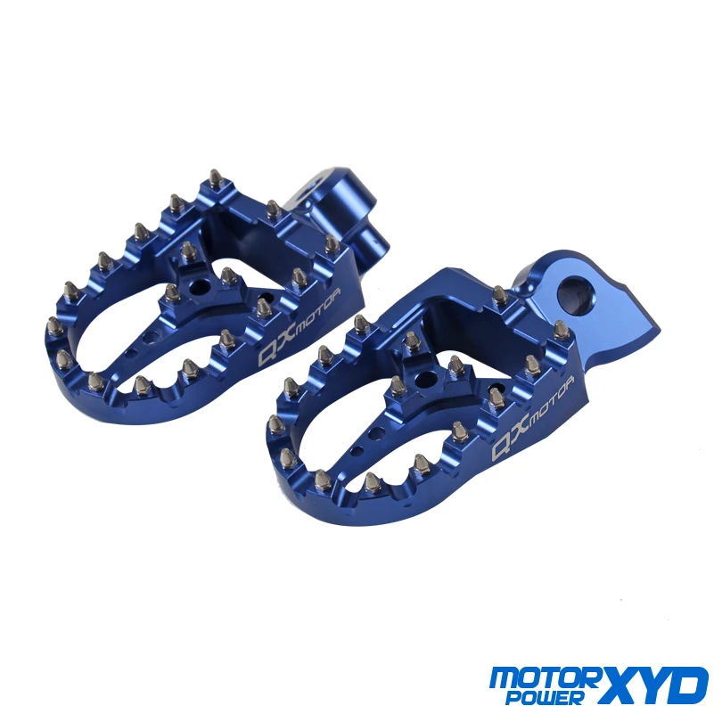 Опорные педали для мотоцикла с ЧПУ алюминиевая подставка ног YAMAHA yz 125 250 yz125 yz85 yz450f