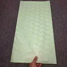 Tissu Bazin Riche ткань морская парча Австрия Базен Riche Getzner африканская кружевная ткань для вечерние 5 ярдов/партия