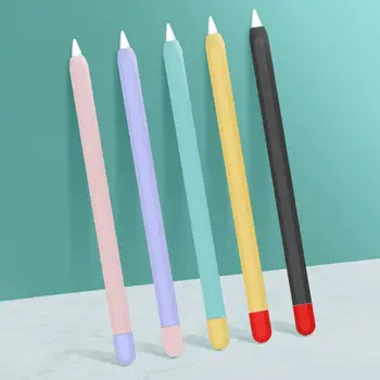 

Silicone Capacitive Stylus Pen Case Protective Sleeve Cap for Apple Pencil 1/2
