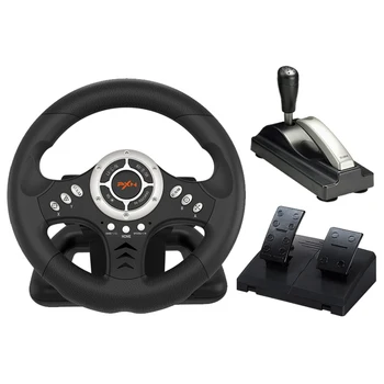 

PXN-V18Pro Gaming Steering Wheel PC Mobile Racing Gamepad Controller Game USB Vibration For PC/PS/Xbox-One/360/NS Switch STEAM