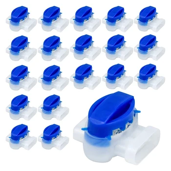 

VKTECH K13 20pcs Universal Waterproof Cable Connectors Electric Wire Connection Terminals Plugs